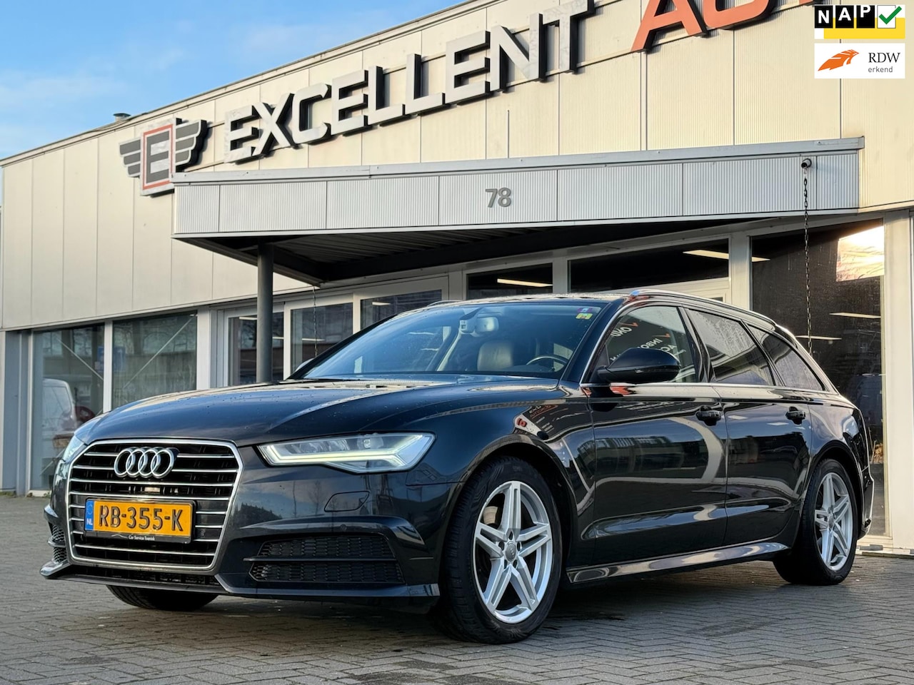 Audi A6 Avant - 2.0 TDI ultra Automaat - Leder - Navigatie - Luchtvering - AutoWereld.nl