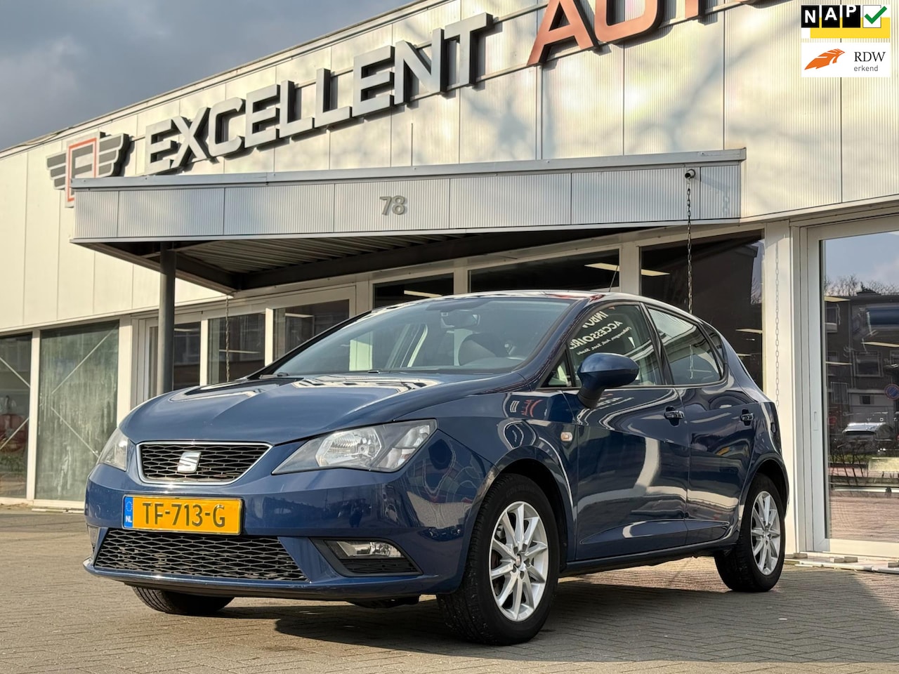 Seat Ibiza - 1.0 EcoTSI Style-Navi-Airco - AutoWereld.nl