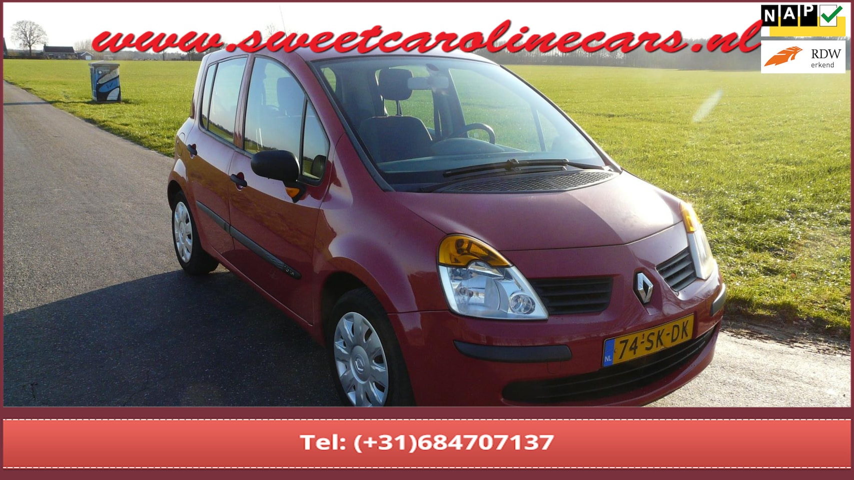 Renault Modus - 1.6-16V Tech Road 1.6-16V Tech Road,Automaat,Airco,Elec.pakket - AutoWereld.nl