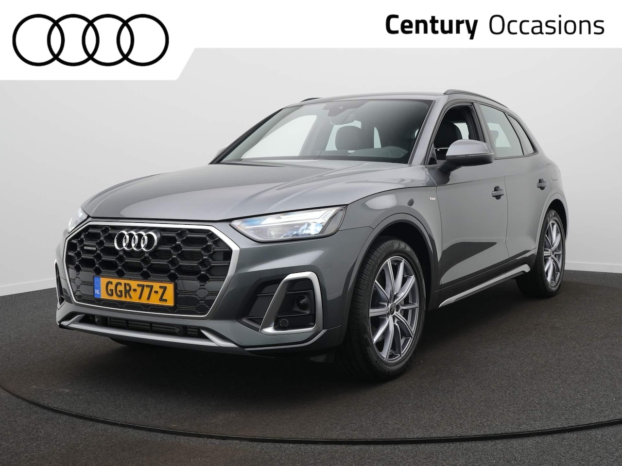 Audi Q5 - 50 TFSI e S edition 299PK | S Line | adaptive air suspension | 20" - AutoWereld.nl