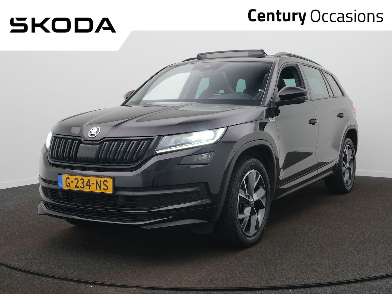 Skoda Kodiaq - 1.5 TSI Sportline Business Panoramadak - Trekhaak - Navigatie - Canton sound systeem - AutoWereld.nl