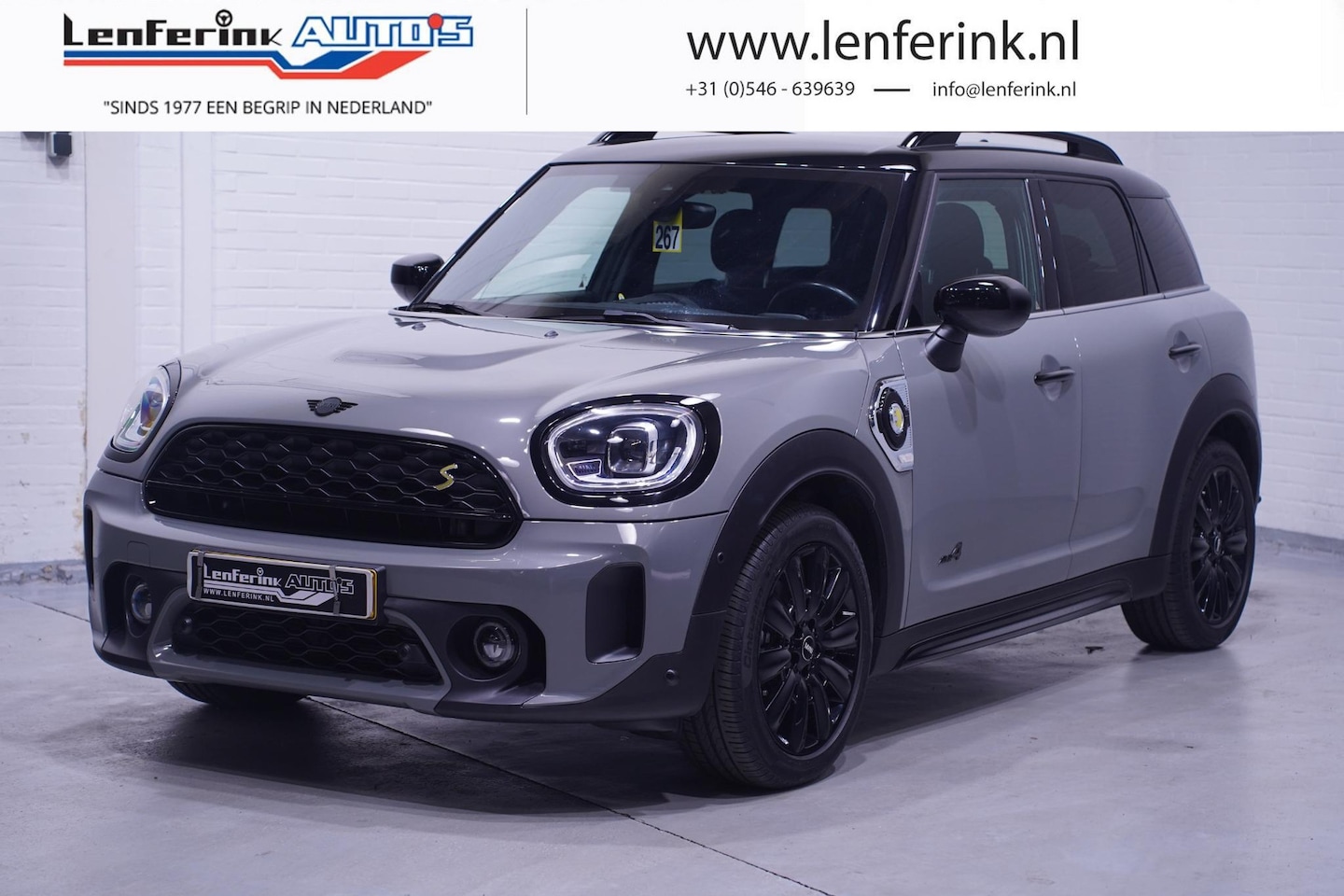 MINI Countryman - Mini 2.0 Cooper S E ALL4 PHEV Classic Leder, Navi Camera, LED, NAP, 1e Eigenaar - AutoWereld.nl