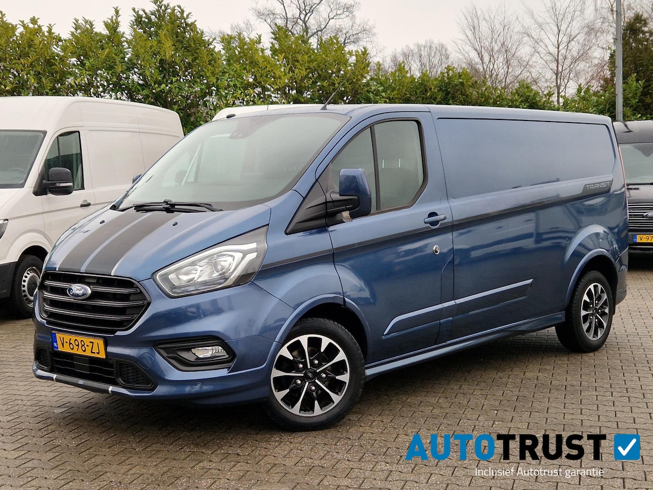 Ford Transit Custom - 2.0TDCI 170PK AUTOMAAT L2H1 SPORT CAMERA ADAP CR - AutoWereld.nl