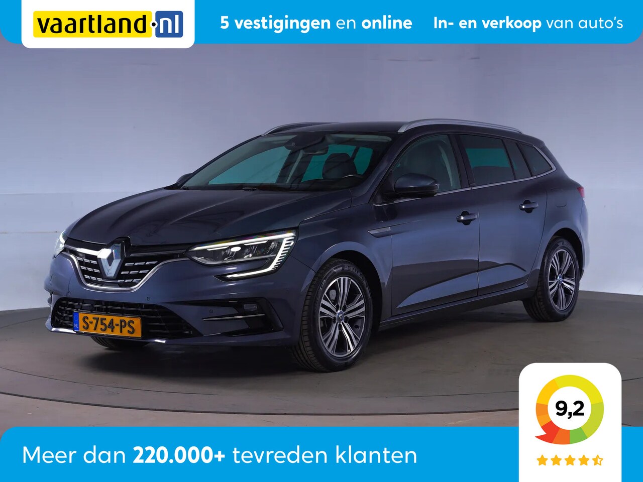 Renault Mégane E-Tech - 1.6 E-Tech Plug-in Hybrid 160 Intens Aut. [ Head-up Navi Digi-dash ] - AutoWereld.nl