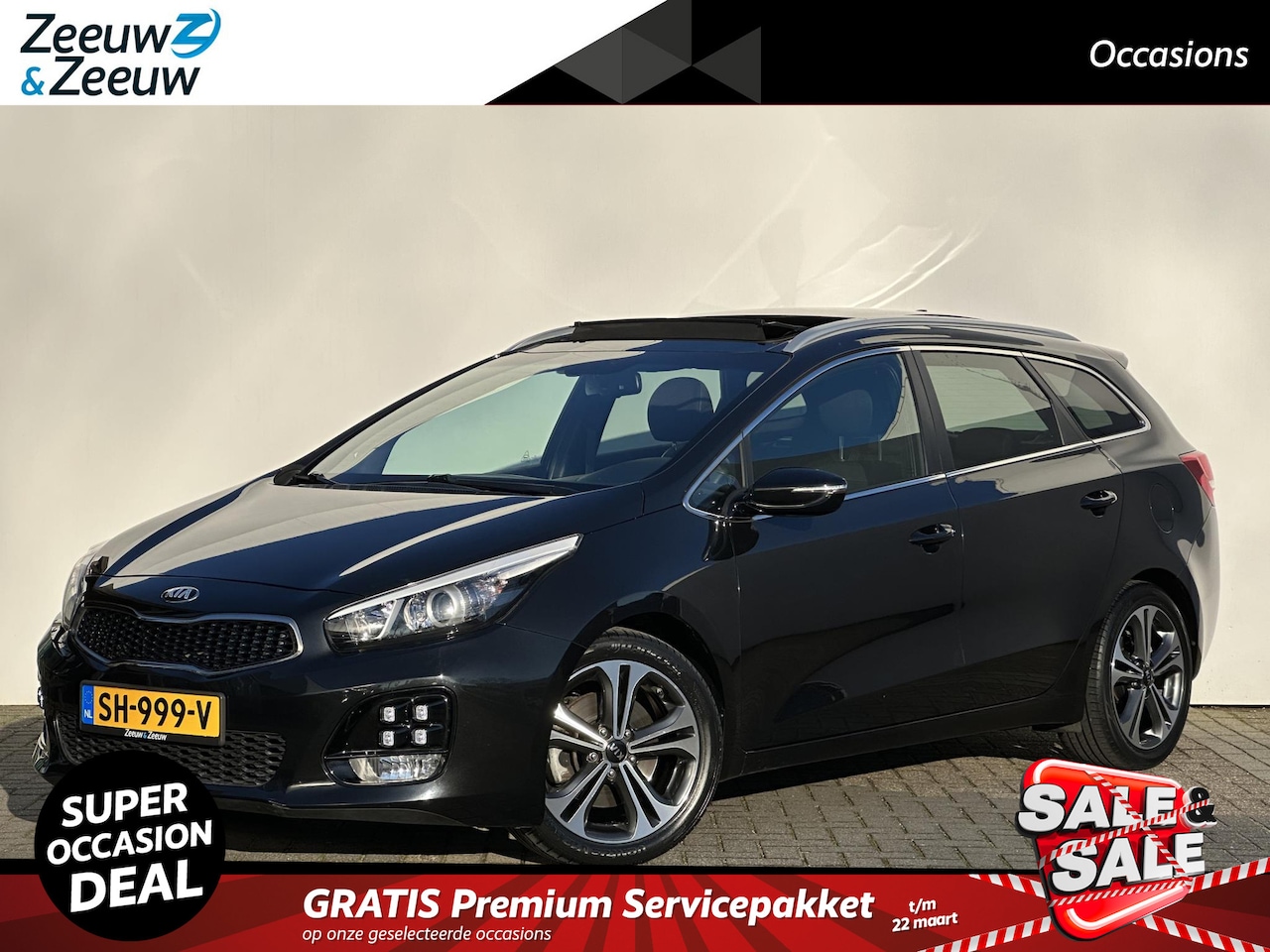 Kia Cee'd Sportswagon - 1.0 T-GDi GT-Line Edition | Dealer onderhouden | Navi | Schuif-/kanteldak | Camera | Stoel - AutoWereld.nl