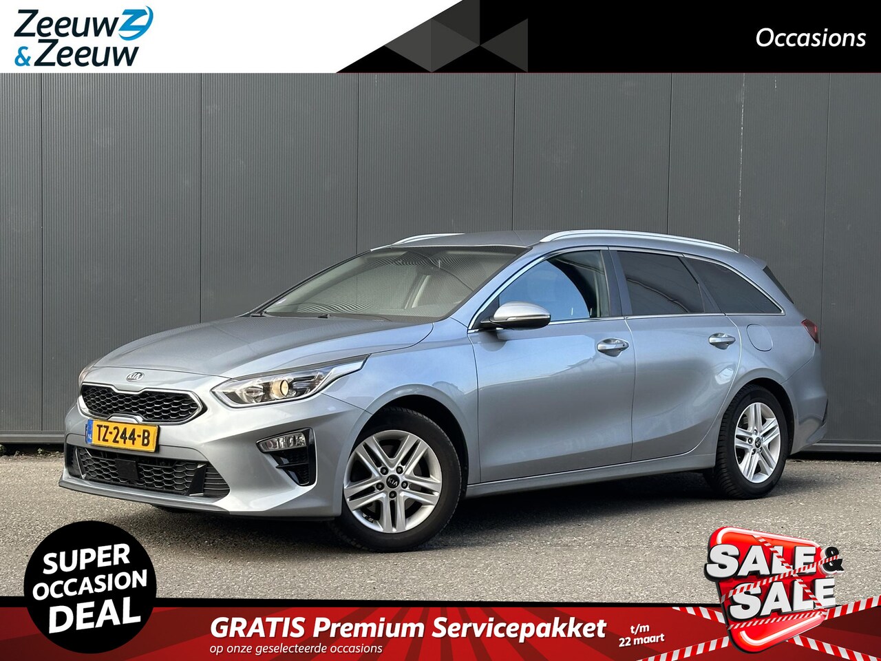 Kia Cee'd Sportswagon - Ceed 1.4i Turbo DynamicPlusLine 1e Eigenaar | 100% Kia dealer onderhouden | Bovag garantie - AutoWereld.nl