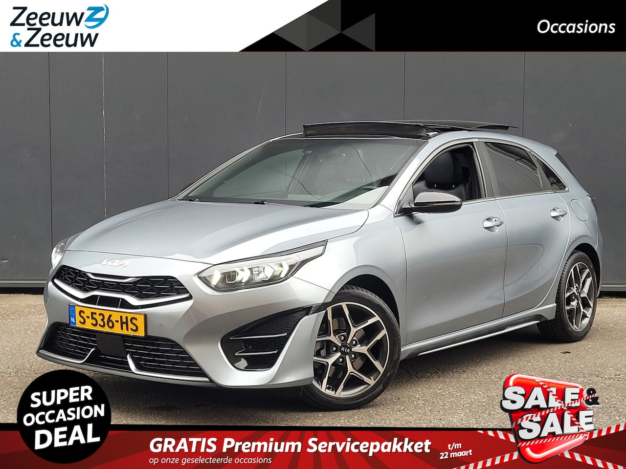 Kia Cee'd - Ceed 1.5 T-GDi GT-PlusLine Pano dak | Navi | Elek stoelen | Climate & (adaptieve) cruise c - AutoWereld.nl