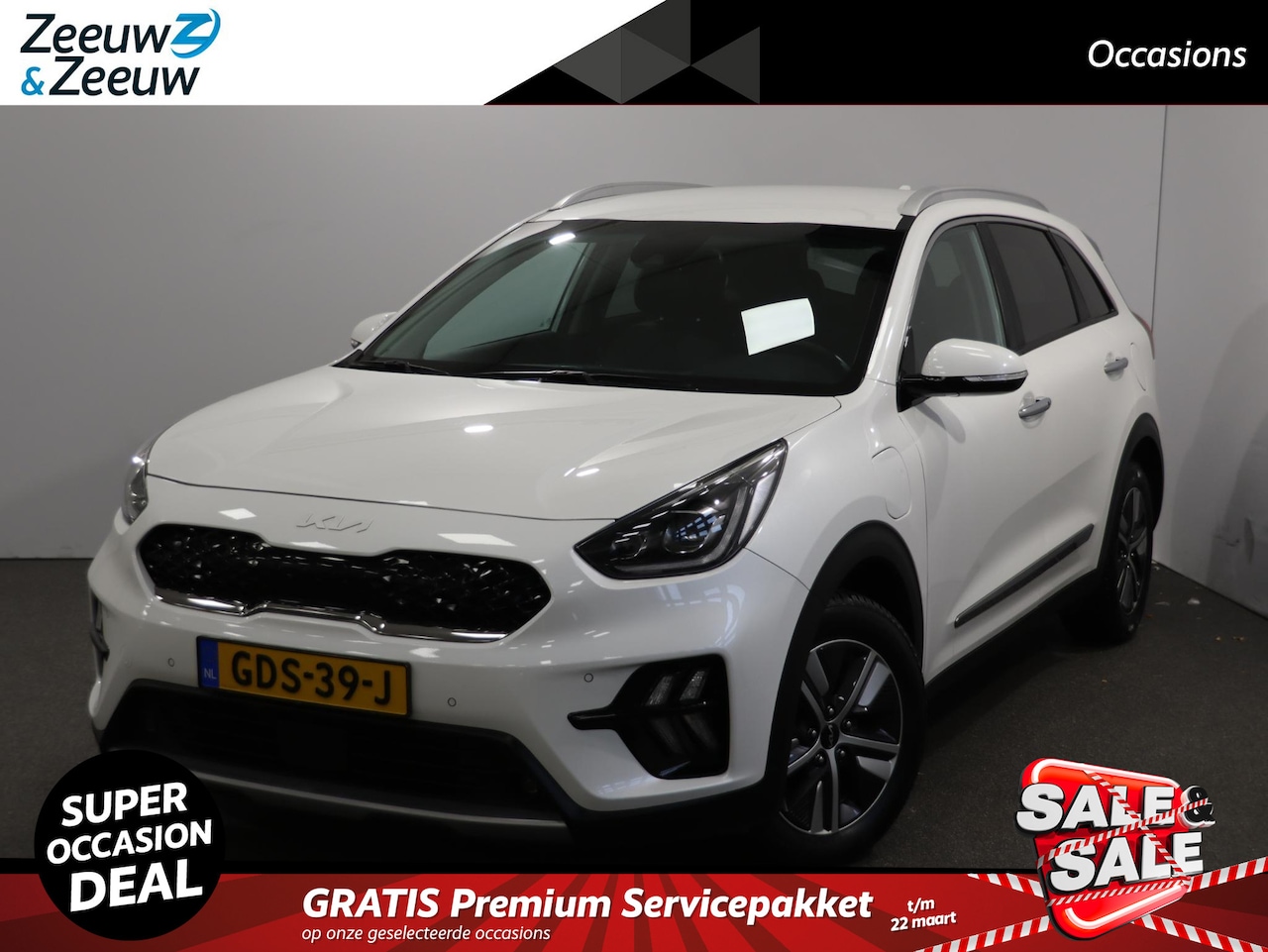 Kia Niro - 1.6 GDi PHEV DynamicLine | BTW AUTO! | Stoel en stuurverwarming | Navigatie | Climate cont - AutoWereld.nl