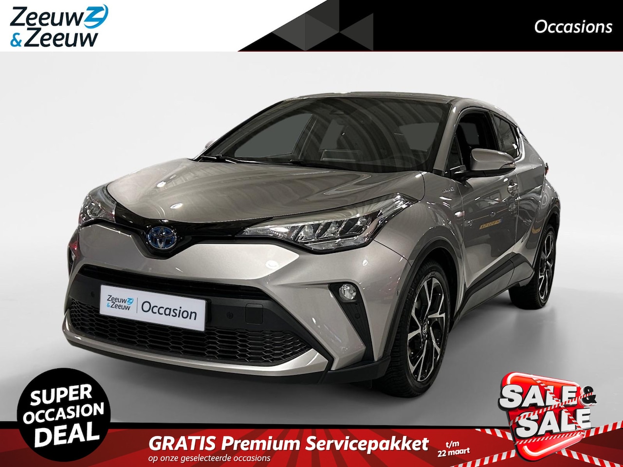 Toyota C-HR - 1.8 Hybrid Business Plus | Apple Carplay/Android Auto | All-Seasonbanden | Licht + Regense - AutoWereld.nl