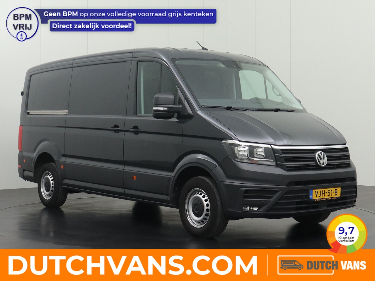 Volkswagen Crafter - 2.0TDI 140PK L3H2 Highline | Navigatie | Camera | Cruise | Betimmering - AutoWereld.nl