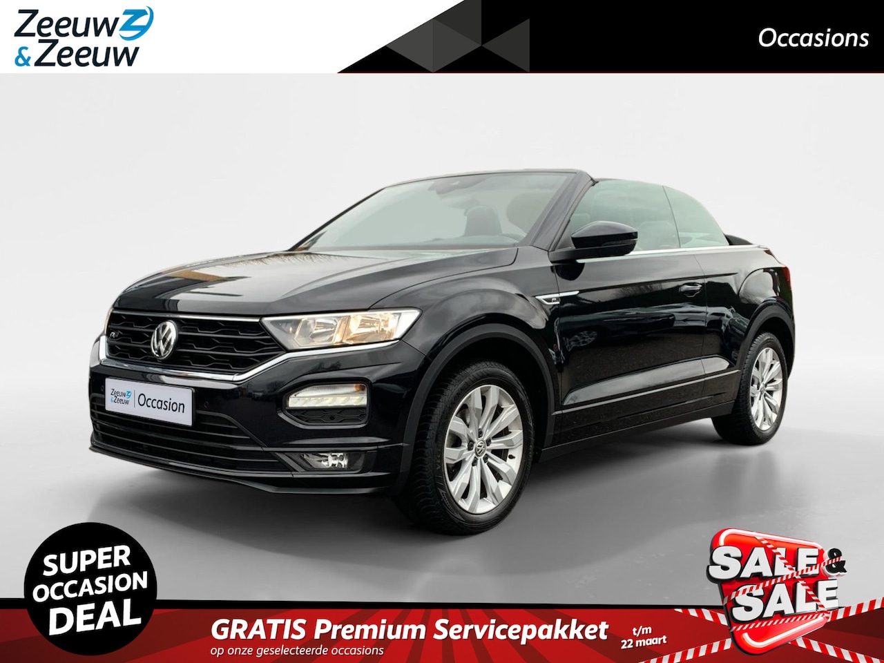 Volkswagen T-Roc Cabrio - 1.5 TSI R-Line | Automaat | Navigatie | Stoelverwarming - AutoWereld.nl