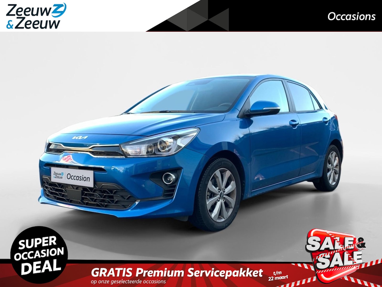 Kia Rio - 1.0 T-GDi MHEV DynamicPlusLine | Keyless entry | Privacy glass | 9.000 km - AutoWereld.nl