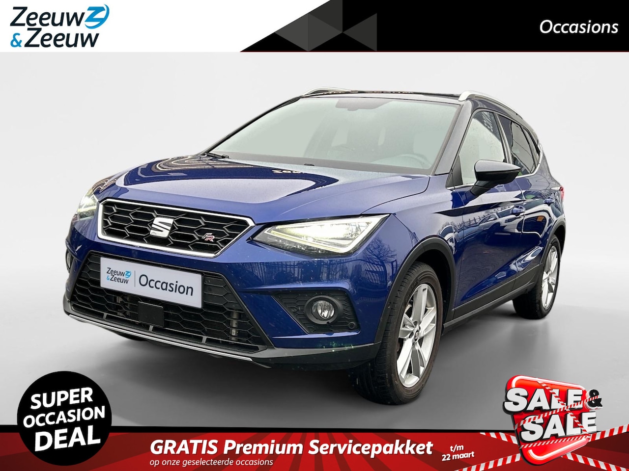 Seat Arona - 1.0 TSI Xcellence Business Intense | Airco | Navi | Camera | LM Velgen | Automaat | TREKHA - AutoWereld.nl