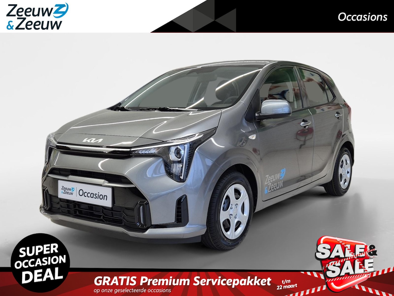 Kia Picanto - 1.0 DPI DynamicLine | Airco | Navi | Camera | Cruise Control | - AutoWereld.nl