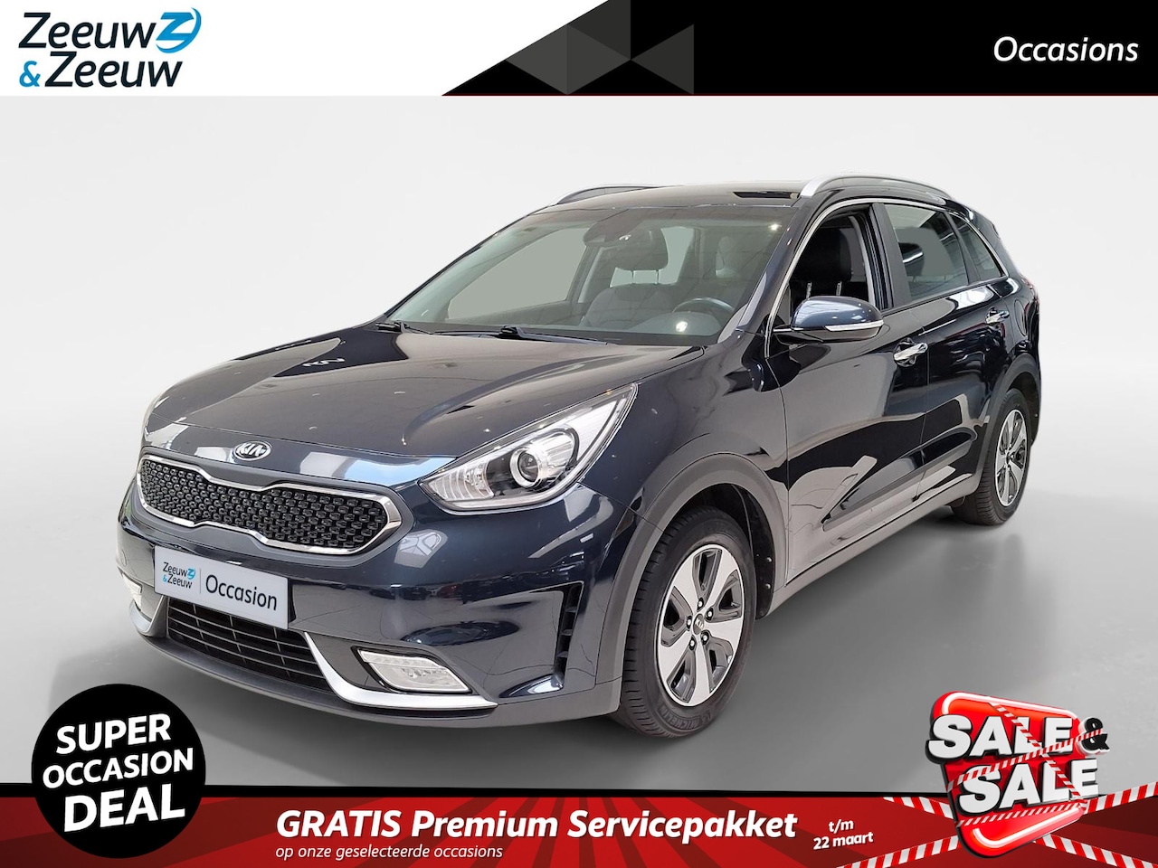 Kia Niro - 1.6 GDi Hybrid First Edition Navigatie | Climate control | CRuise control | - AutoWereld.nl