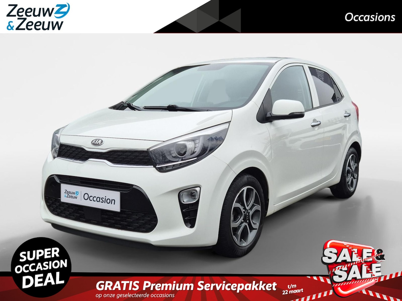 Kia Picanto - 1.0 DPi DynamicPlusLine | Airco | Navi | Camera | LM Velgen | Privacy Glass | - AutoWereld.nl