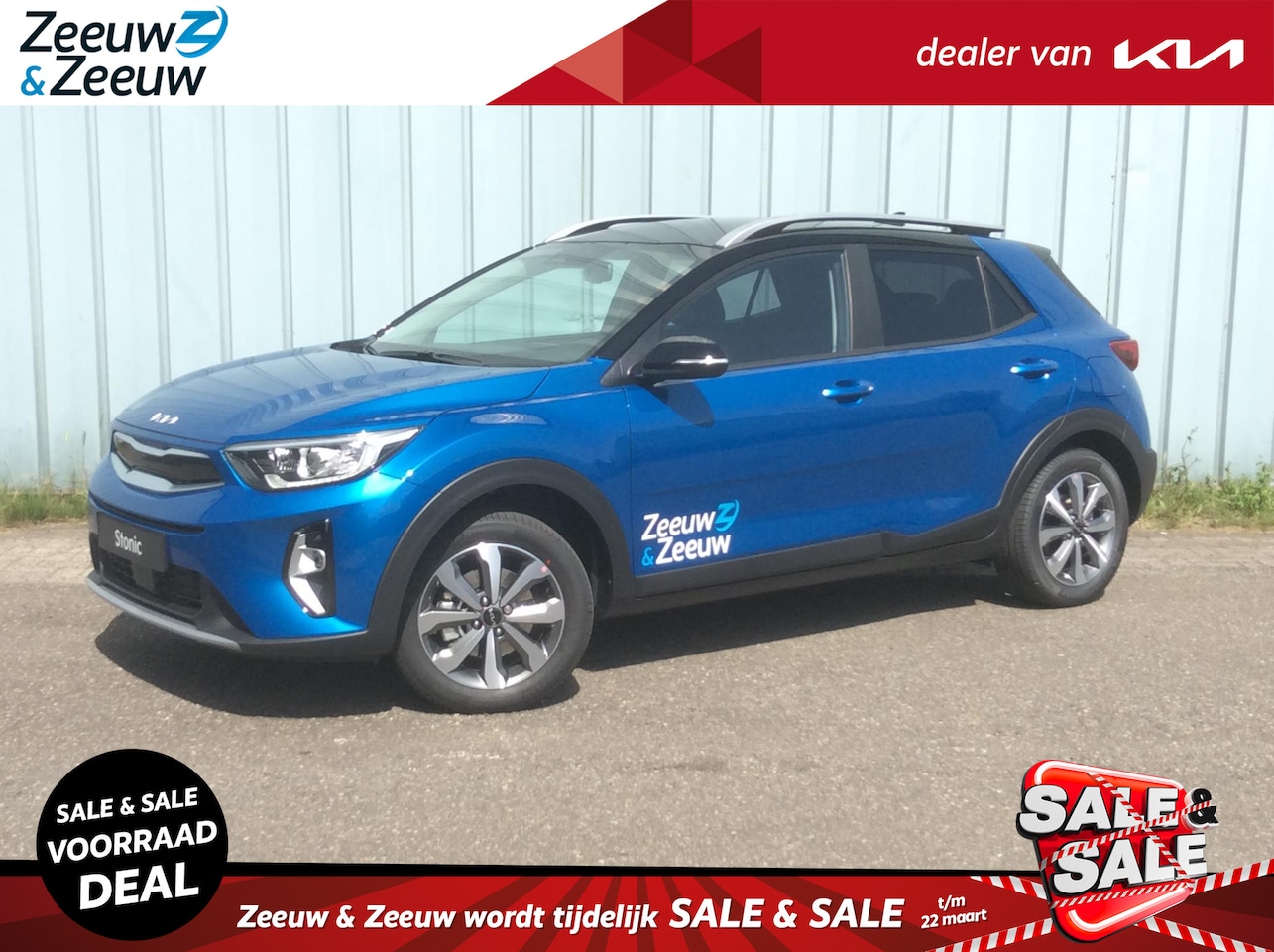 Kia Stonic - 1.0 T-GDi MHEV DynamicPlusLine PRIVATE LEASE NU VANAF 469.- PER MAAND | €1750 inruilvoorde - AutoWereld.nl