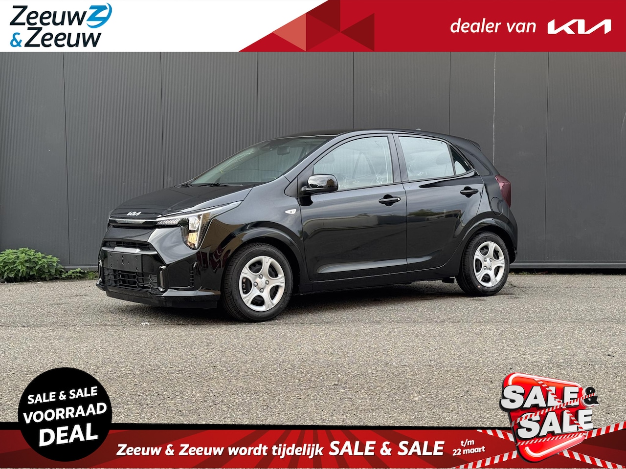 Kia Picanto - 1.0 DPI DynamicLine PRIVATE LEASE NU VANAF 299.- PER MAAND |Nieuw te bestellen | Aircondit - AutoWereld.nl