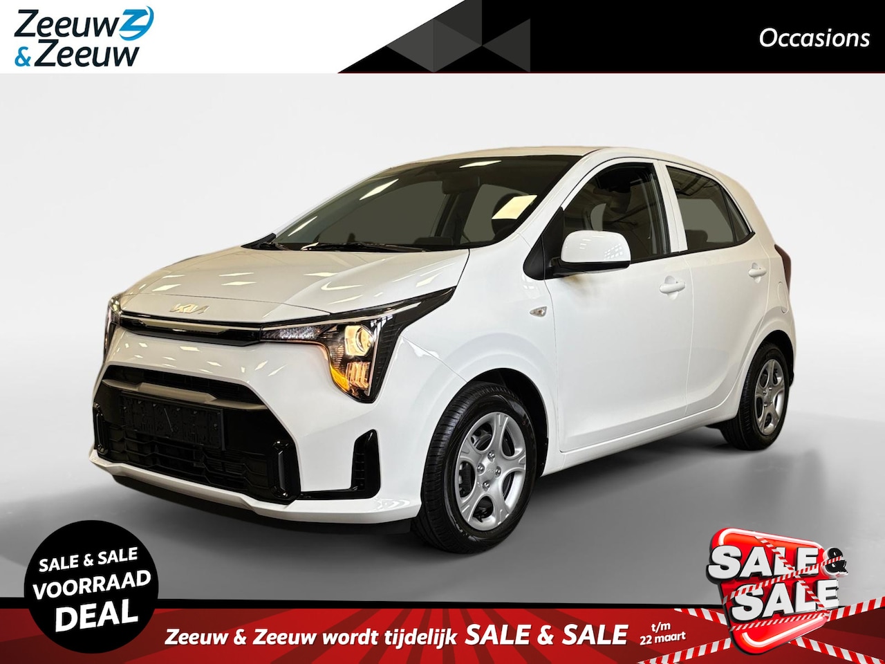 Kia Picanto - 1.0 DPI DynamicLine | €1.000 inruilvoordeel | Private Lease vanaf €309,- p.m. |  8 inch fu - AutoWereld.nl