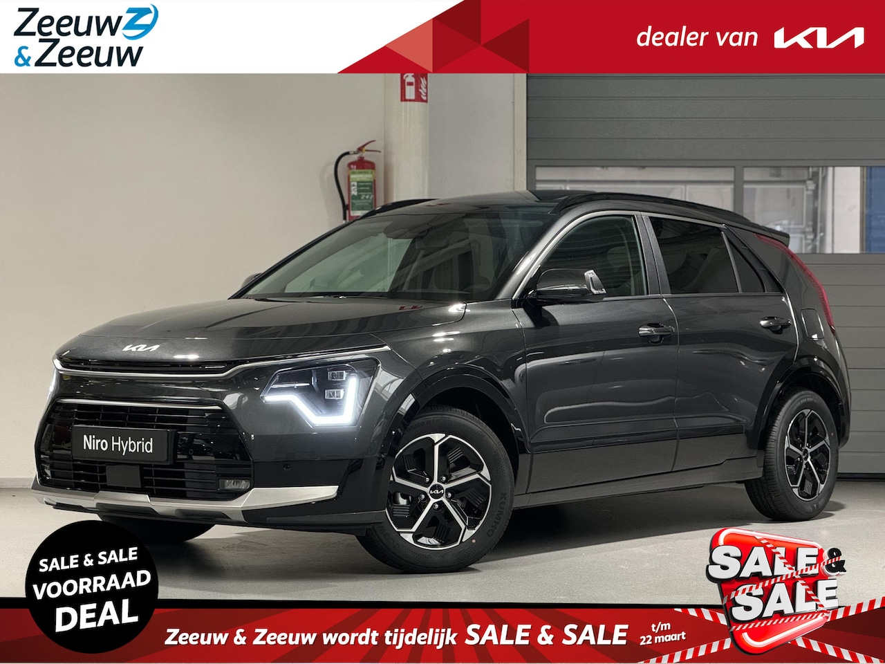 Kia Niro - 1.6 GDi Hybrid DynamicPlusLine | Nu te bestellen! | Trekhaak t.w.v. €1.104,- niet inbegrep - AutoWereld.nl