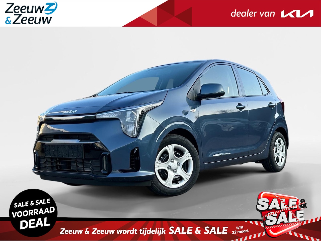 Kia Picanto - 1.0 DPI DynamicLine | NIEUW TE BESTELLEN | Nu met €1.000,- inruilpremie - AutoWereld.nl