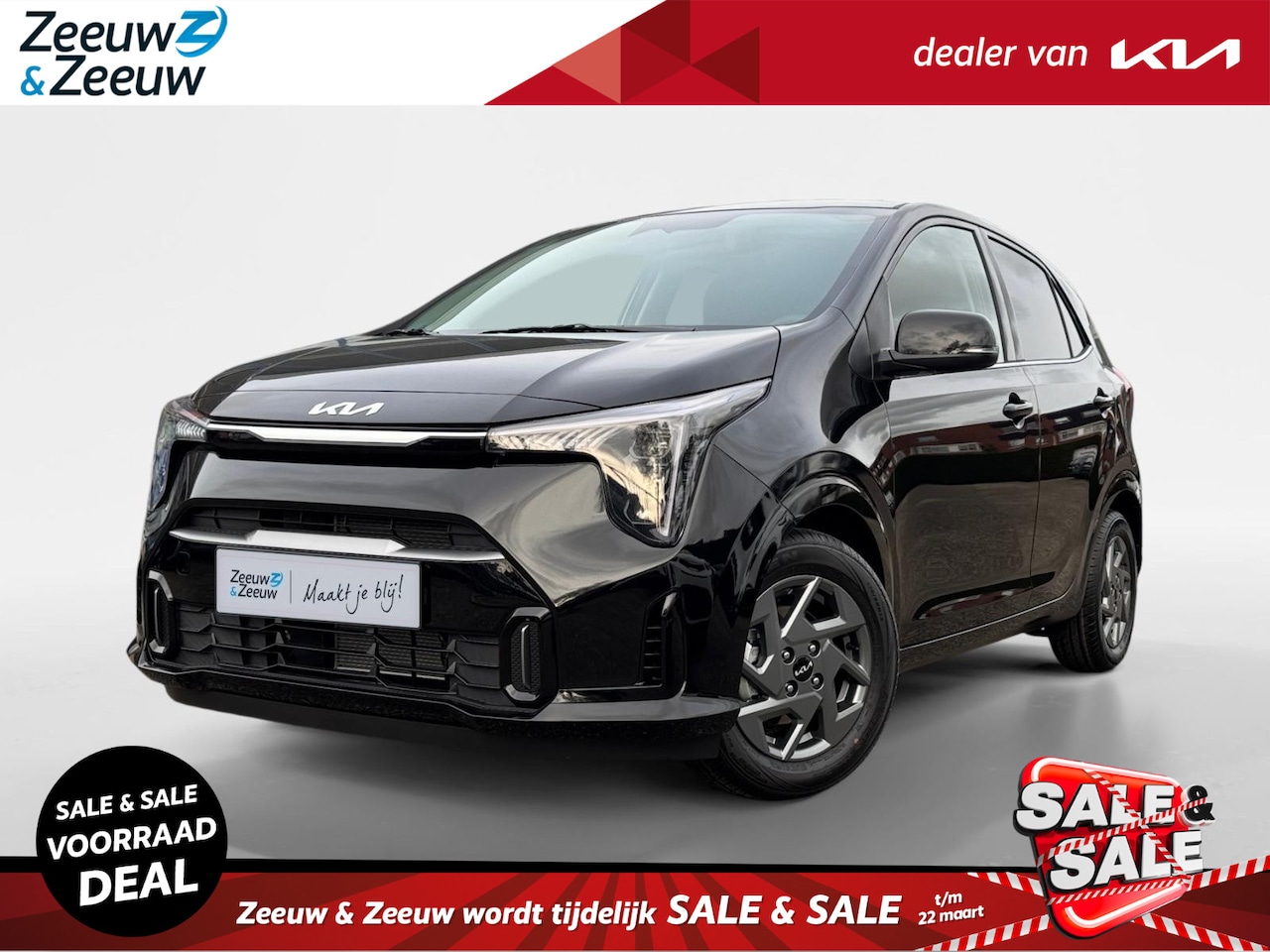 Kia Picanto - 1.0 DPI DynamicPlusLine | NIEUW TE BESTELLEN | AUTOMAAT | € 1.000,- INRUILPREMIE - AutoWereld.nl