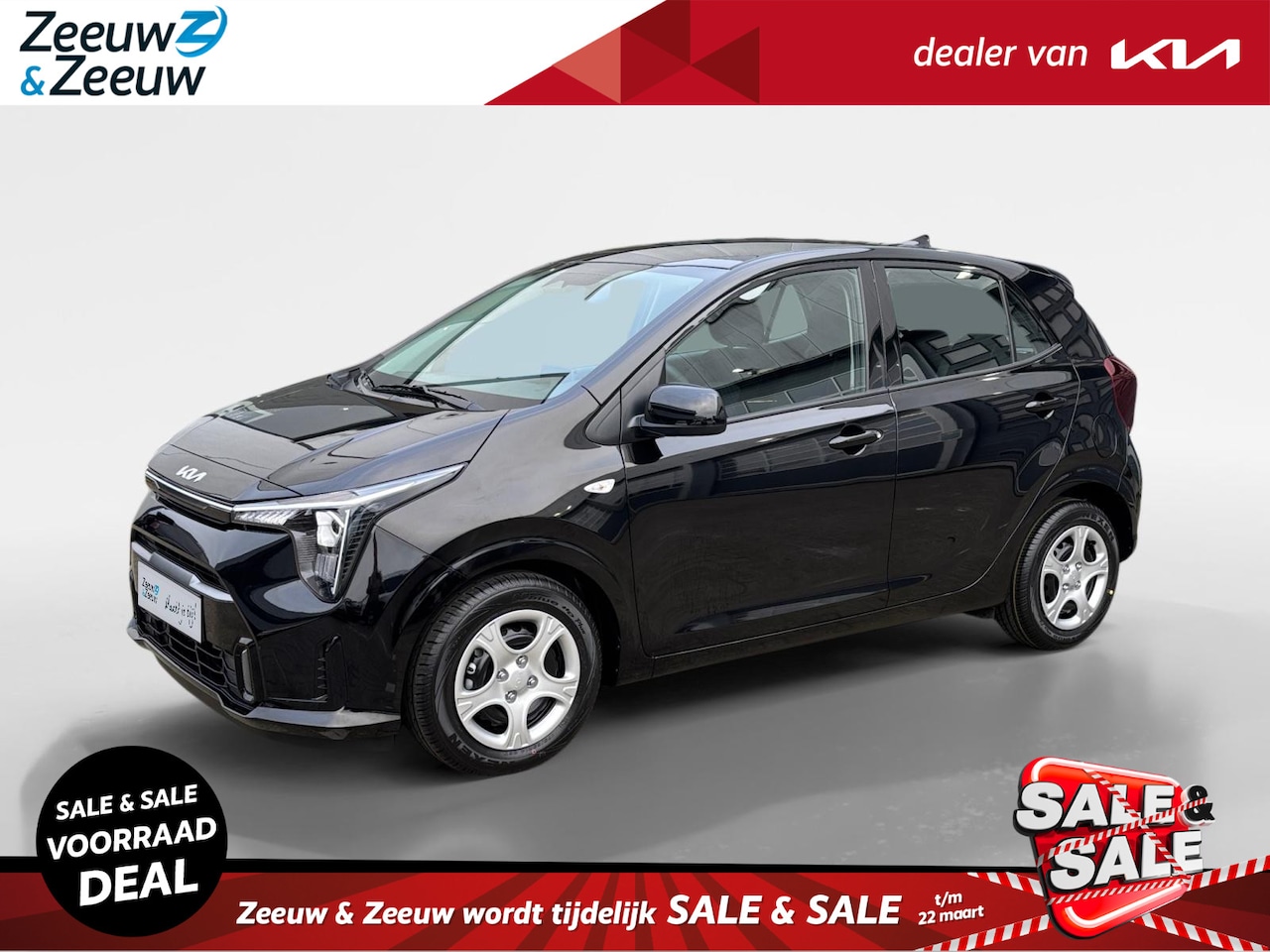 Kia Picanto - 1.0 DPI DynamicLine 5p. | €1.000 inruilvoordeel | Private Lease vanaf €309,- p.m. |  8 inc - AutoWereld.nl