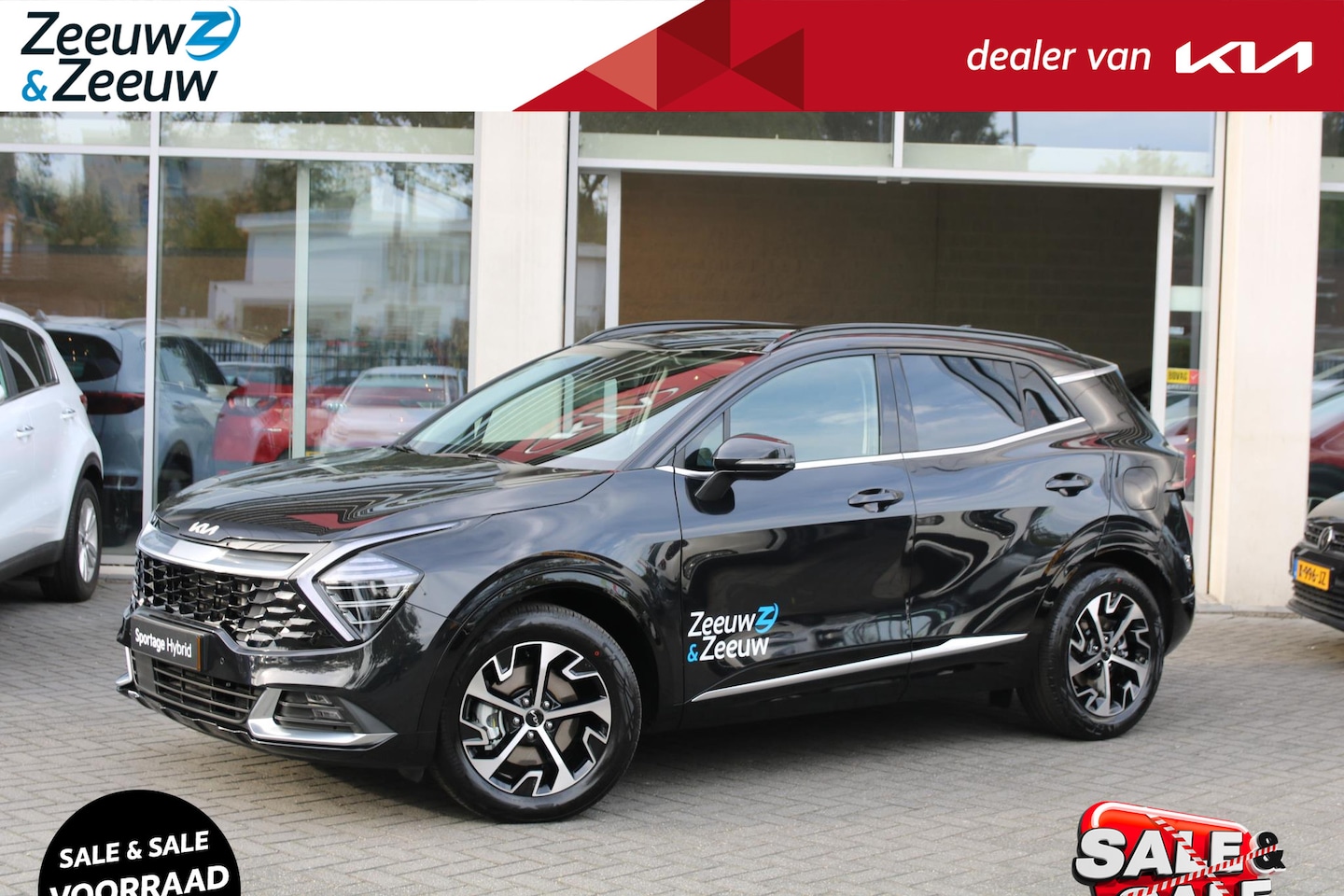 Kia Sportage - 1.6 T-GDi Hybrid DynamicPlusLine | Navi | Camera | Stoelverwarming | Privacy glass | Clima - AutoWereld.nl