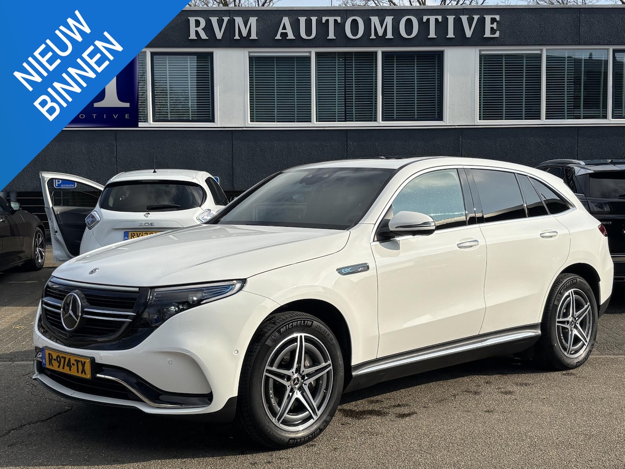 Mercedes-Benz EQC - 400 4MATIC AMG Line Premium Plus 80 kWh | 360 CAMERA | MEMORY SEAT | PANO - AutoWereld.nl