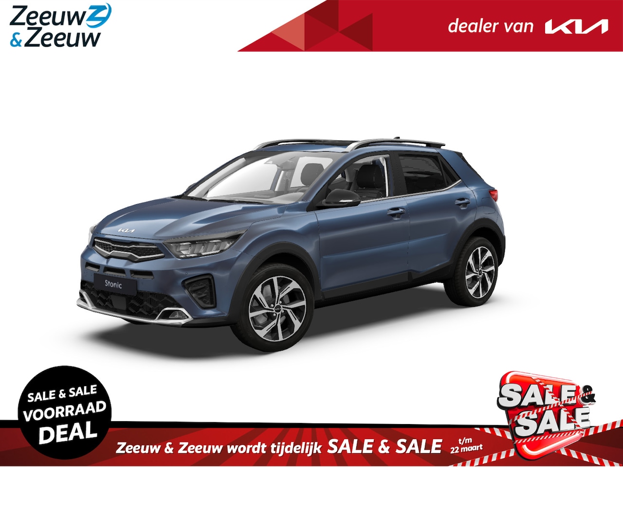 Kia Stonic - 1.0 T-GDi MHEV GT-PlusLine DCT7 | Nieuw te bestellen | €1750 INRUILPREMIE | Private lease - AutoWereld.nl