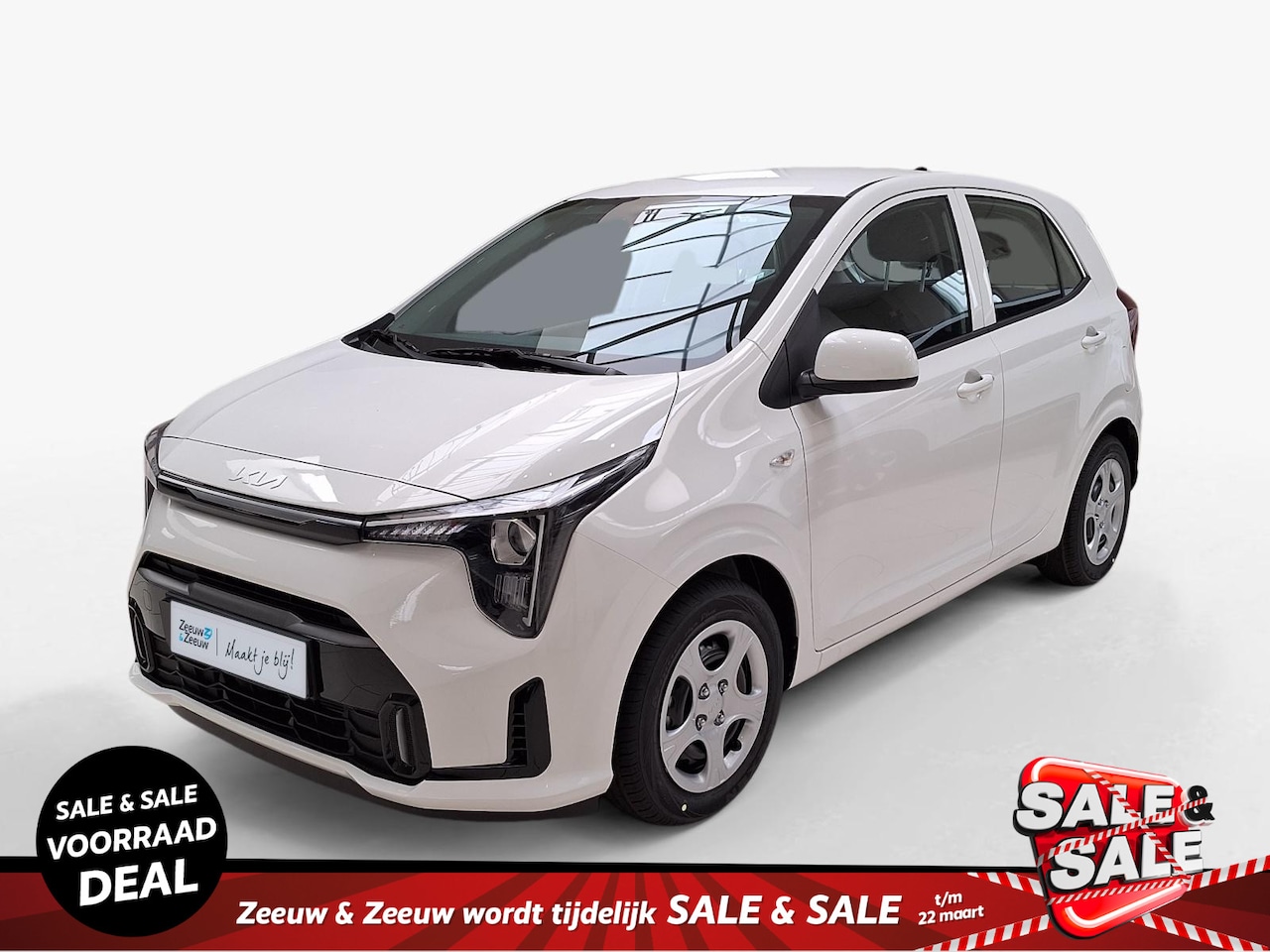 Kia Picanto - 1.0 DPI DynamicLine private lease v.a. 319,00  inruilpremie 1.000,00 - AutoWereld.nl