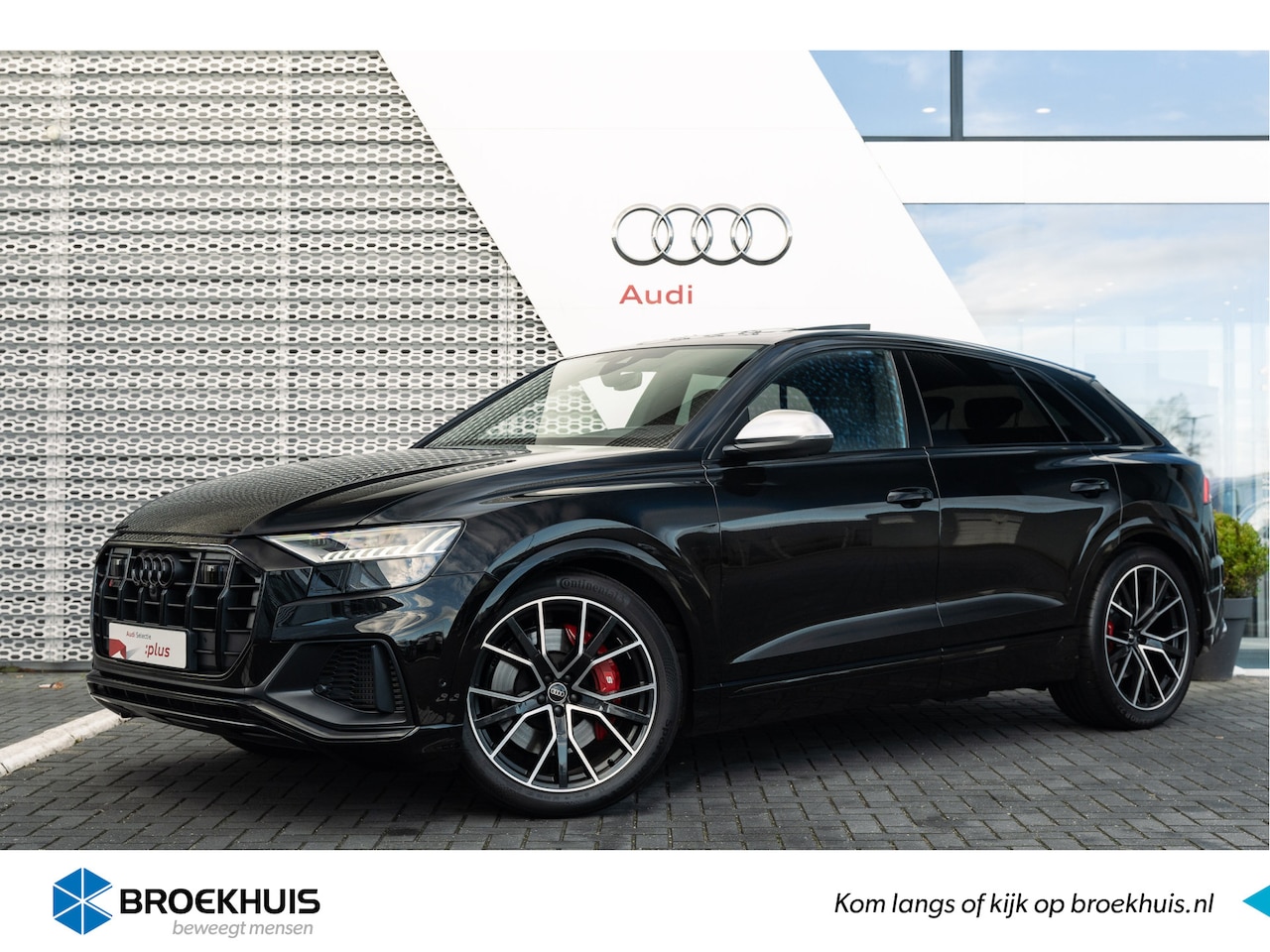 Audi SQ8 - | 507 PK | VIERWIELBES. | TREKHAAK | HEAD-UP | ASSIST. CITY & PARK PLUS | PANO-DAK | STOEL - AutoWereld.nl