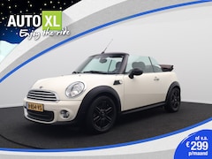 MINI Cabrio - 1.6 One Salt Elektrische-dak Climate Stoelverwarming LMV 16'