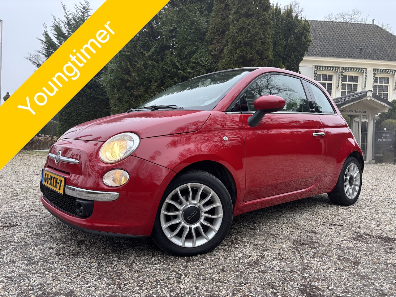 Fiat 500 C - 1.2 Lounge / Airco / Half Leder / YOUNGTIMER - AutoWereld.nl