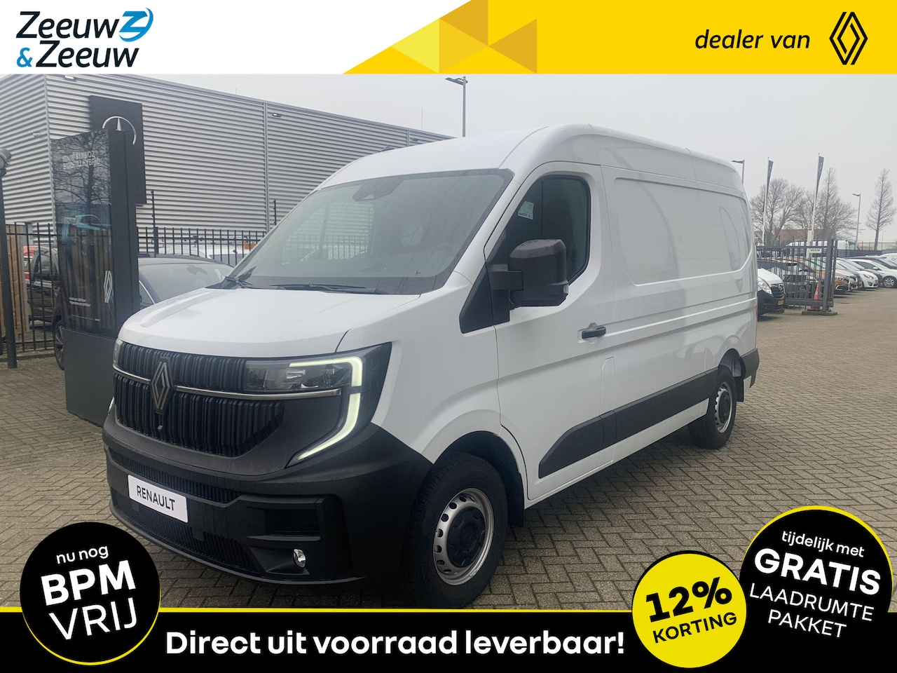 Renault Master - L2H2 Nu op voorraad // geen BPM// 12 % voorraad korting //4 seizoenenbanden //camera achte - AutoWereld.nl