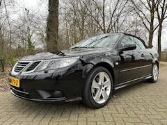 Saab 9-3 Cabrio - 2.0t Vector 2008 Zwart Automaat Xenon 175PK