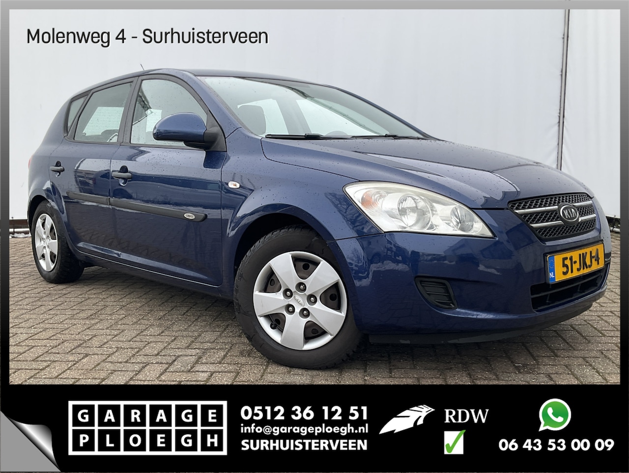 Kia Cee'd - 1.4 X-tra 5drs Airco Trekhaak Export?! ISG - AutoWereld.nl