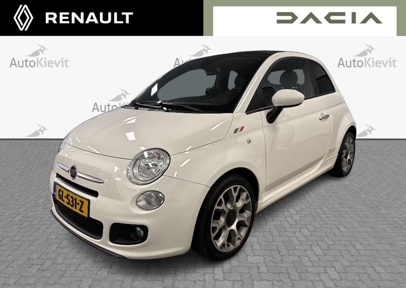 Fiat 500 C - 0.9 TwinAir Turbo 500S 0.9 TwinAir Turbo 500S - AutoWereld.nl