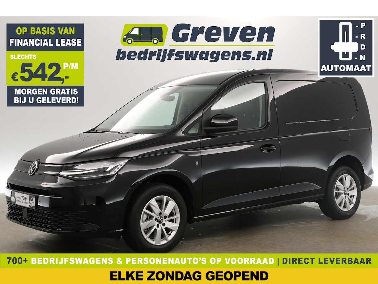 Volkswagen Caddy - 2.0 TDI Style L1H1 NIEUW | BPM Vrij | 123PK Automaat Airco Camera Carplay Navi Virtual LED - AutoWereld.nl