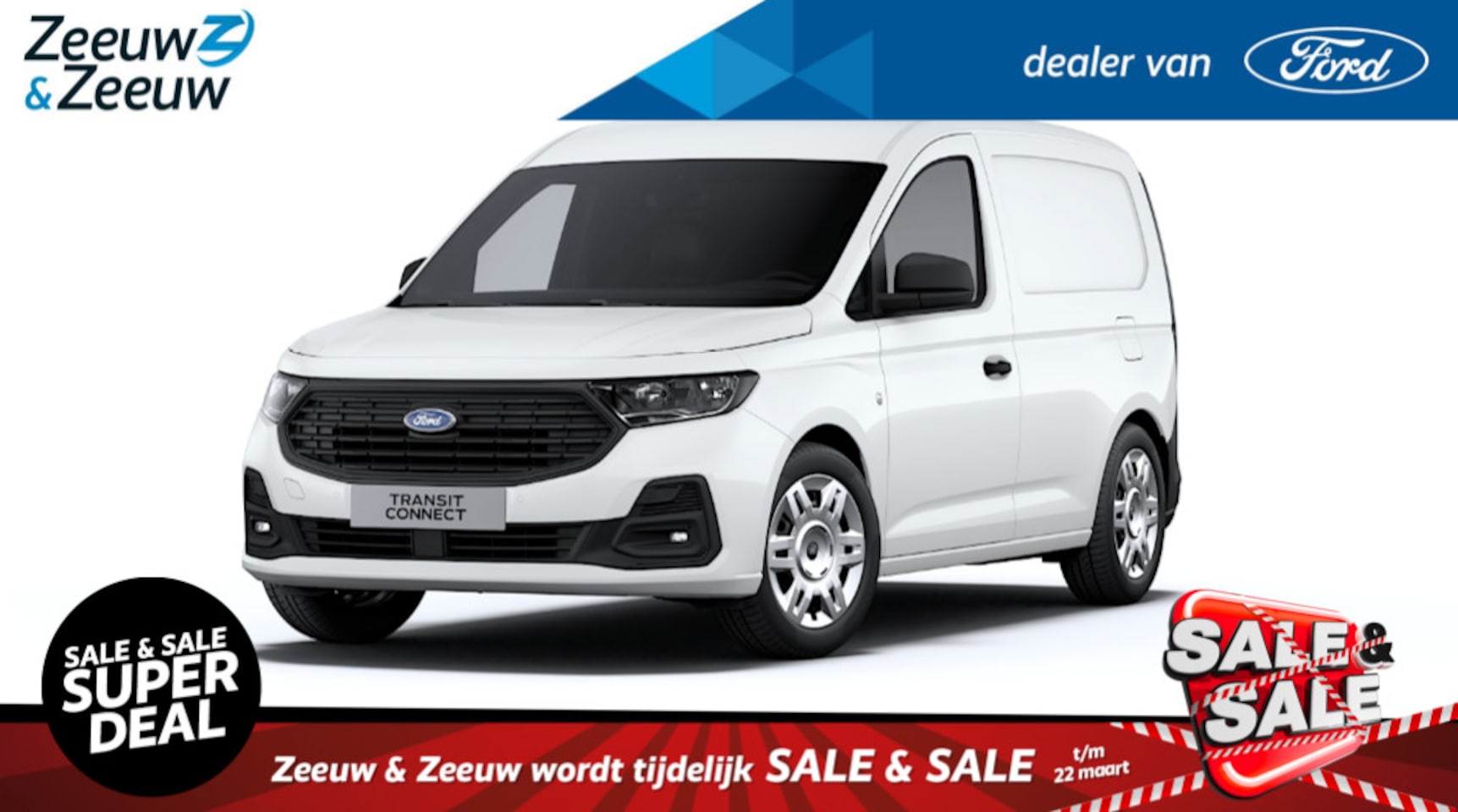 Ford Transit Connect - 1.5 EcoBoost PHEV L1 Trend | Navigatie | Climate control | Apple Carplay&Android Auto | Cr - AutoWereld.nl