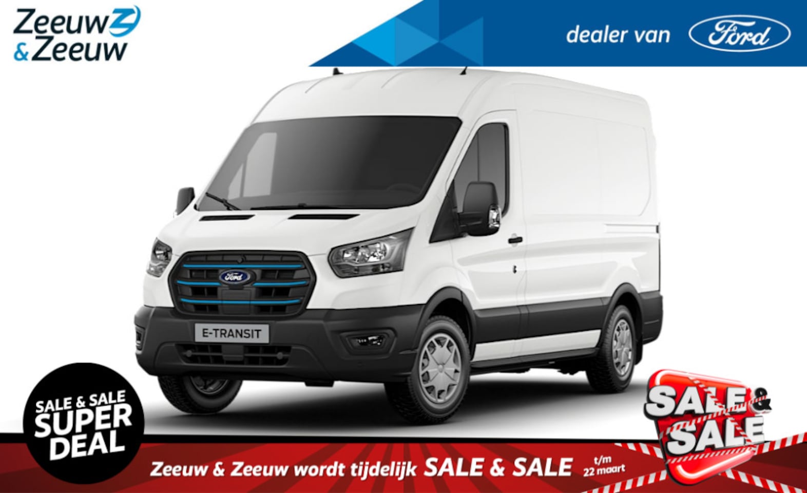 Ford E-Transit - 350 L2H2 Trend 68 kWh | Laadruimteverlichting | Stoelverwarming | Climate control | Parkee - AutoWereld.nl