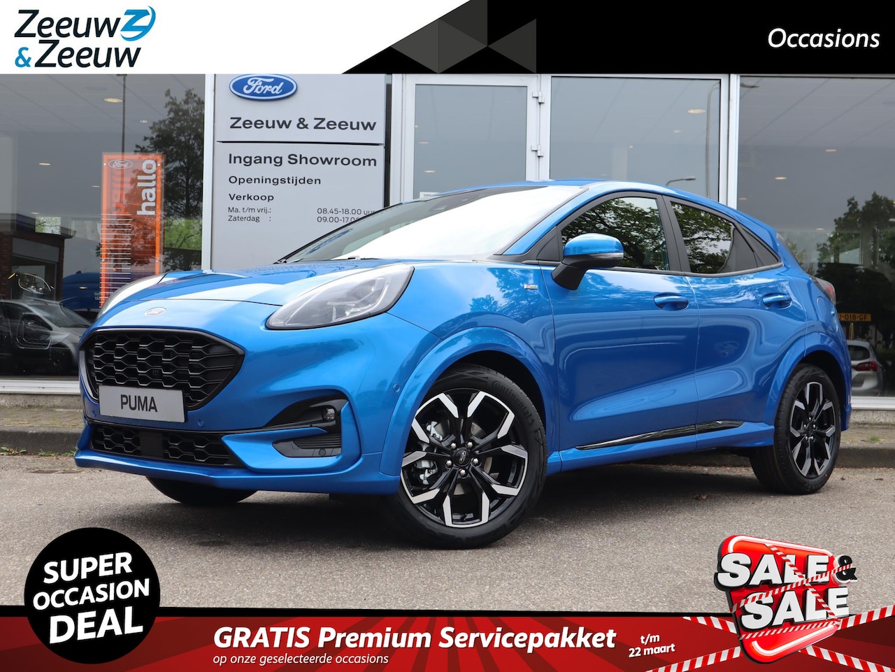 Ford Puma - 1.0 EcoBoost Hybrid ST-Line X | 18" Lichtmetaal | Winterpack | El. Achterklep | B&O | Navi - AutoWereld.nl