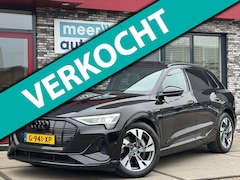 Audi e-tron - S-LINE l PANO l LUCHTVERING l SFEER l CARPLAY l ORG.NL l DEALER ONDERHOUDEN l 1e EIG