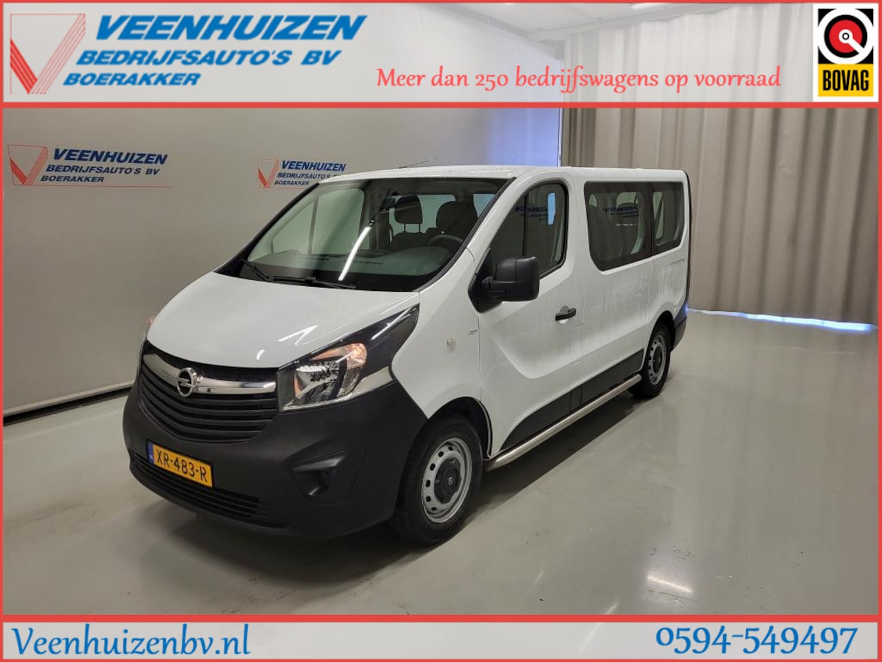 Opel Vivaro Combi - 1.6CDTI Personenbus 9-Persoons Excl. BTW Bpm vrij Euro 6! - AutoWereld.nl