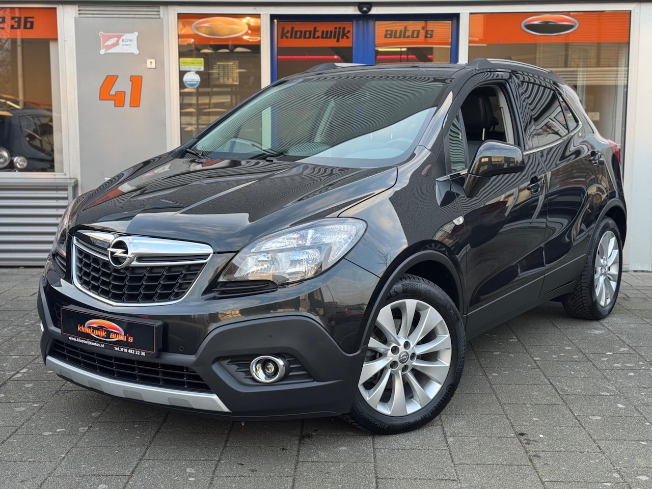 Opel Mokka - 1.4 Turbo Innovation Leder Navigatie Bj.2016 Dealer Onderhouden - AutoWereld.nl