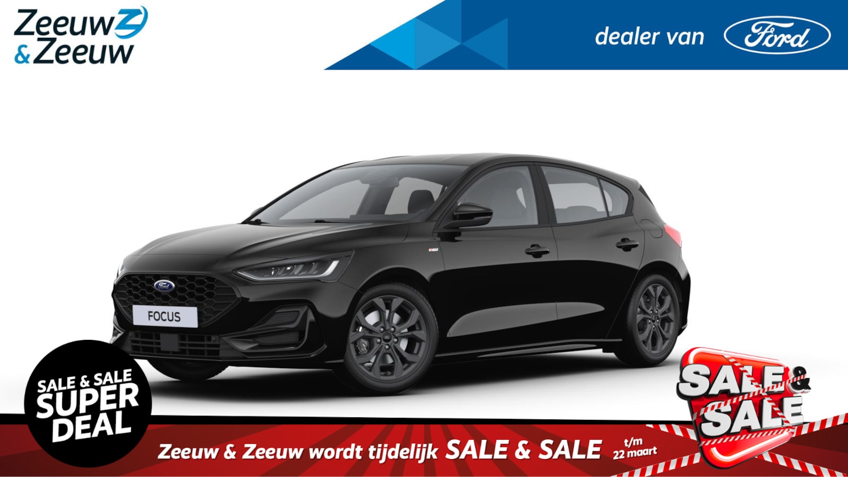 Ford Focus - 1.0 EcoBoost Hybrid ST Line | Nieuw te bestellen bij Zeeuw & Zeeuw Ford Alphen | Prijs inc - AutoWereld.nl