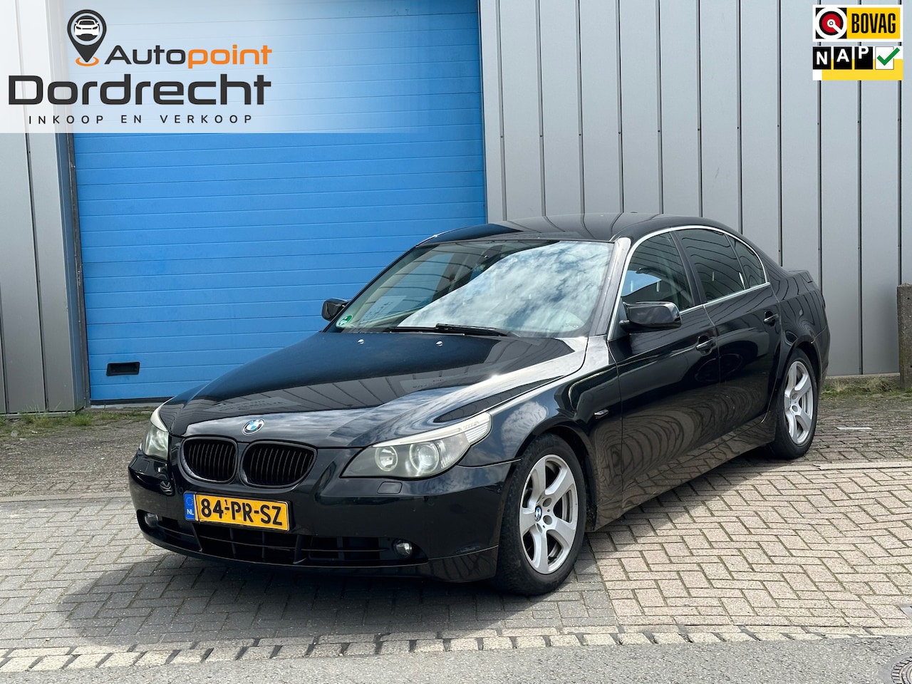 BMW 5-serie - 545i Executive LEER NAVI EL STOELEN - AutoWereld.nl