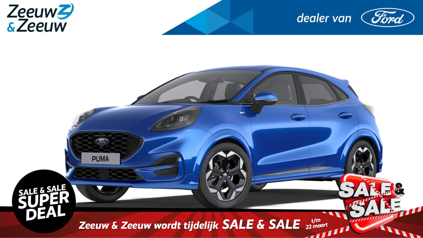 Ford Puma - 1.0 EcoBoost Hybrid ST-Line X | Nieuw te bestellen bij Zeeuw & Zeeuw Ford Alphen | Prijs i - AutoWereld.nl