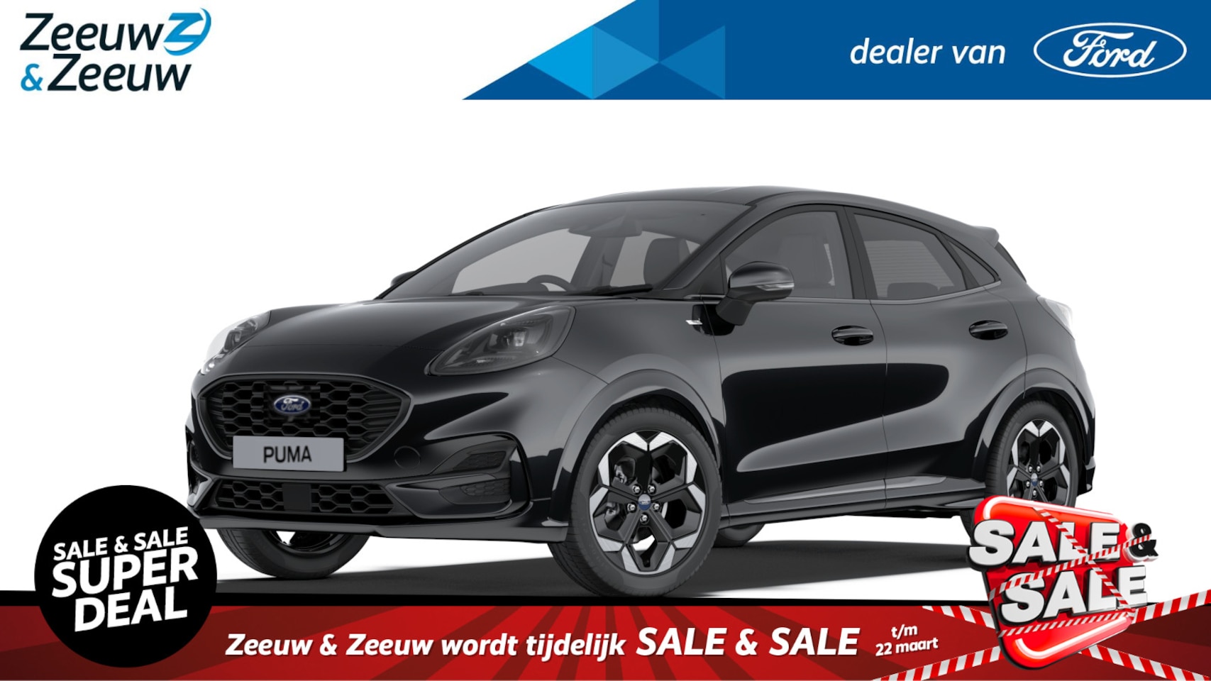 Ford Puma - 1.0 EcoBoost Hybrid ST-Line X | Nieuw te bestellen bij Zeeuw & Zeeuw Ford Alphen | Prijs i - AutoWereld.nl