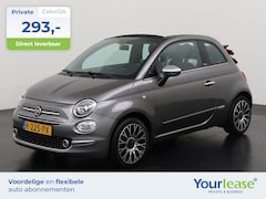 Fiat 500 C - 1.0 Hybrid Lounge | All-in 293, - Private Lease | Zondag Open